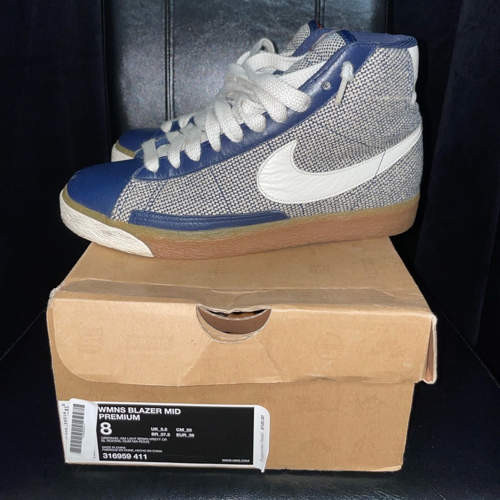 Nike high top blazers
